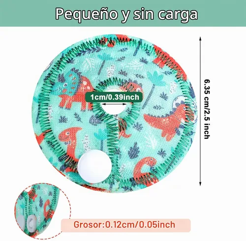 Vista 3 de Breling Paquete de 24 almohadillas de algodón para tubos G para el cuidado