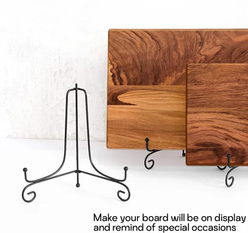 Vista 8 de Tabla de cortar personalizada, grabado personalizado con apellido, tabla de cortar de madera personalizada, regalo de recuerdo para padres, Navidad