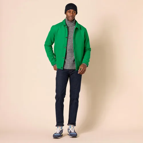 Vista 5 de Amazon Essentials Chaqueta bomber de mezcla de lana para hombre (disponible en tallas grandes y altas)