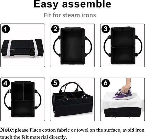 Vista 7 de XUANGUO Organizador de pañales para bebé para niña o niño, gran cesta de almacenamiento para guardería, cesta portátil, bolsa porta pañales