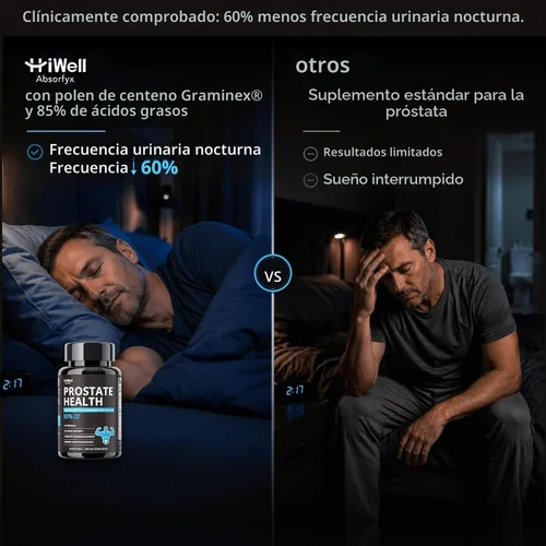 Vista 5 de Suplemento para la salud de la próstata para hombres