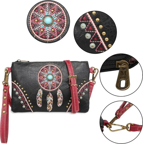 Vista 2 de Montana West Western Aztec Collection - Bolso de mano para mujer