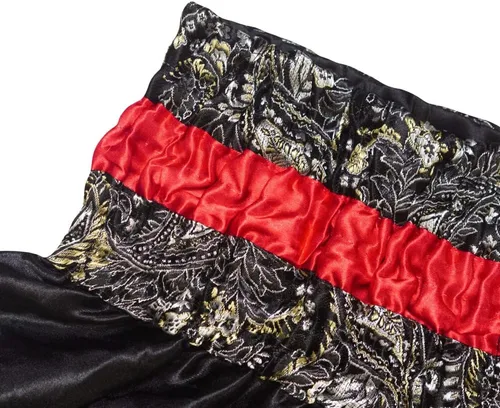 Vista 3 de SIAMKICK Pantalones cortos clásicos de Muay Thai para hombres y mujeres, boxeo, kickboxing, alto grado, artes marciales mixtas, ropa de entrenamiento