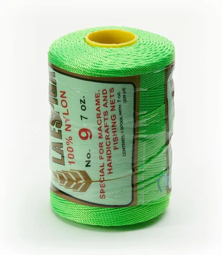Vista 56 de N° 9 - 100% Cordón de Hilo de Nylon Omega para Tejer y Crochet - 01 Blanco