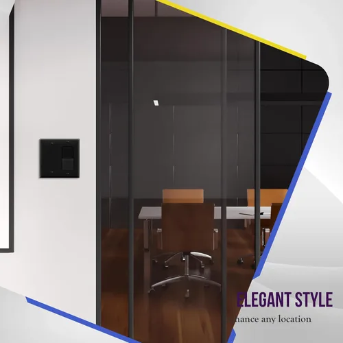 Vista 6 de ENERLITES Combination Decorator - Placa de pared basculante y salida en blanco, tamaño estándar, cubierta de interruptor de luz de 2 cuadras, 4.50 x
