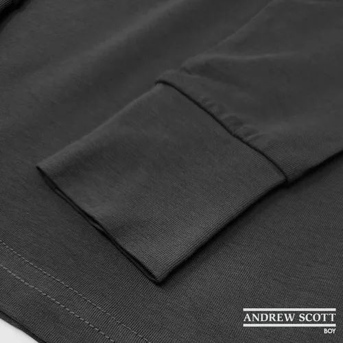 Vista 7 de Andrew Scott Conjunto de ropa interior de algodón elástico para niños, 3 camisetas de manga larga + 3 pantalones largos, 6 piezas