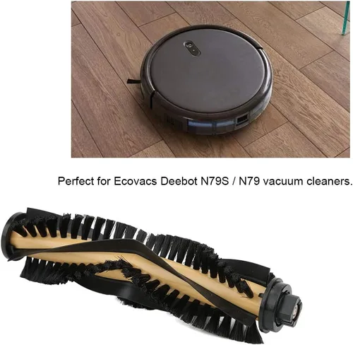 Vista 2 de Fdit Práctico ABS cepillo principal cómodo aspirador rodante cepillo principal piezas de repuesto para Ecovacs Deebot N79S / N79