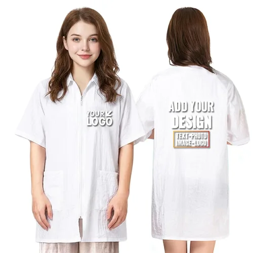 Vista 7 de TOPTIE Chaqueta de nylon impresa aduana de la cremallera del corte de pelo del peluquero del peluquero del peluquero del peluquero del peluquero