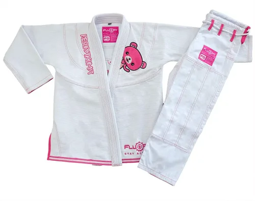 Vista 7 de FLUORY BJJ Gi - Traje de Jiu Jitsu brasileño para mujer, kimonos femeninos, uniforme BJJ Bjjf09zi