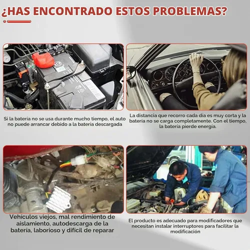Vista 5 de Conectores de abrazadera de terminal de batería, 1 par de 4 vías, clip de conector de terminal de batería para coche, de latón puro, cabezas de pila