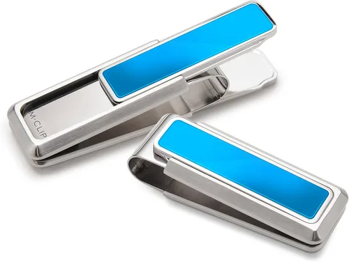 Vista 7 de M-Clip Clip de dinero de fibra de carbono, soporte para efectivo y tarjeta de crédito, alternativa de billetera minimalista