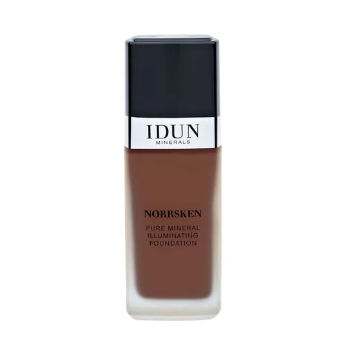 Vista 14 de IDUN Minerals Base líquida Norrsken – Cobertura suave y sedosa – Acabado luminoso y húmedo para piel seca y opaca – Maquillaje vegano y resistente