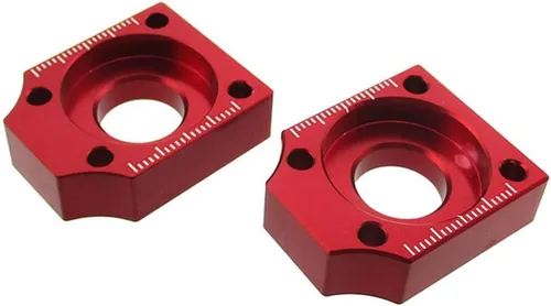 Vista 3 de DJ-Motor Bloques ajustadores de tensor de eje de rueda de cadena de 0.591 in para 125 cc, 140 cc, 150 cc, 160 cc, 190 cc, Pit Dirt Bike
