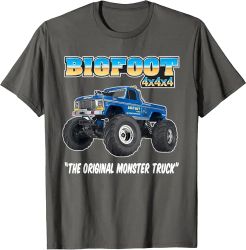 Vista 71 de Camiseta Monster Truck Gris asfalto