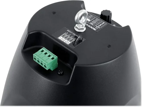 Vista 7 de Rockville PEN-65T - Altavoces colgantes colgantes negros de 6.5 pulgadas, 70 V/100 V/8 ohmios, sonido claro, fácil instalación, construcción