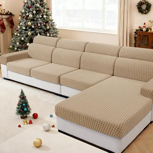 Vista 93 de MAXIJIN Fundas de cojín elásticas de terciopelo para sofá, funda de cojín suave de repuesto para sofá de dos plazas, protector de asiento
