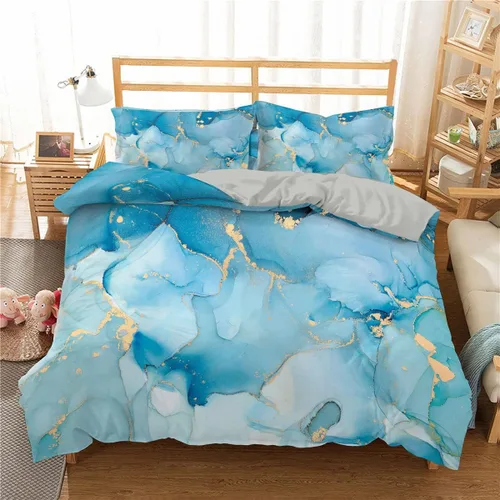Vista 14 de Jingzhang Juego de funda de edredón con diseño de aviones voladores de nubes moradas, decoración romántica de viaje, para niños, niñas y adultos, 1