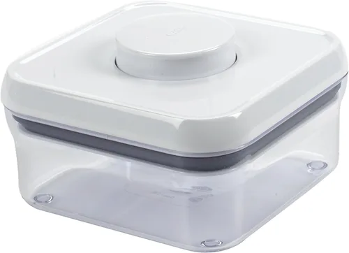 Vista 4 de OXO Good Grips POP - Recipiente hermético de almacenamiento de alimentos, Spices & Herbs (0.3 Qt), Blanco