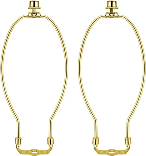 Vista 10 de 2 soportes de arpa de 7 pulgadas para lámpara desmontable, accesorios de iluminación de bricolaje resistentes para lámparas de pie y remates