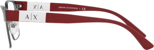 Vista 4 de AX ARMANI EXCHANGE Marcos rectangulares para gafas Ax1052 para hombre, Lente mate de plomoDemo.