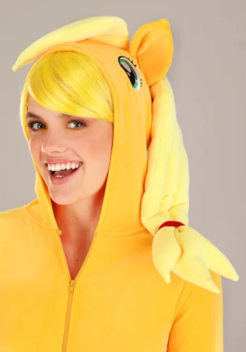 Vista 3 de Disfraz de Applejack de My Little Pony para Adultos Multicolor