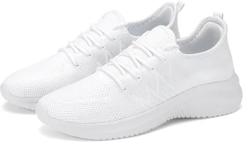 Vista 7 de LCGJR Zapatos de senderismo para hombre, ultraligeros, informales, sin cordones, para entrenamiento, tenis para hombre, malla transpirable, cómoda
