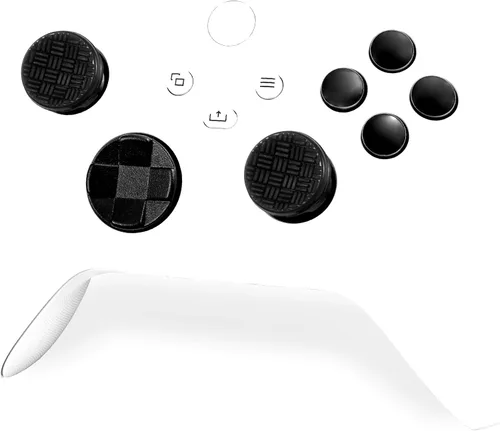 Vista 17 de KontrolFreek Omni for Xbox One and Xbox Series X Controller 2 Performance Thumbsticks 2 Low-Rise Concave Blue