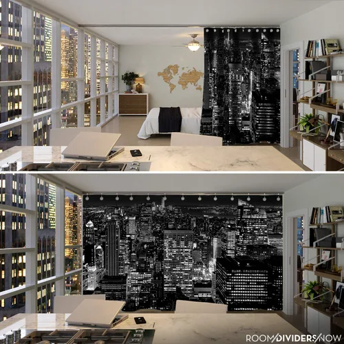 Vista 2 de Room/Dividers/Now - Conjunto de separadores de cuarto, para espacios de 3 pies a 18 pies de ancho