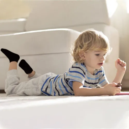 Vista 6 de SPTRAMLE Calcetines para niños 25 pares de calcetines para niños pequeños de corte bajo para niños y niñas de 0 a 14 años juego de 25 pares