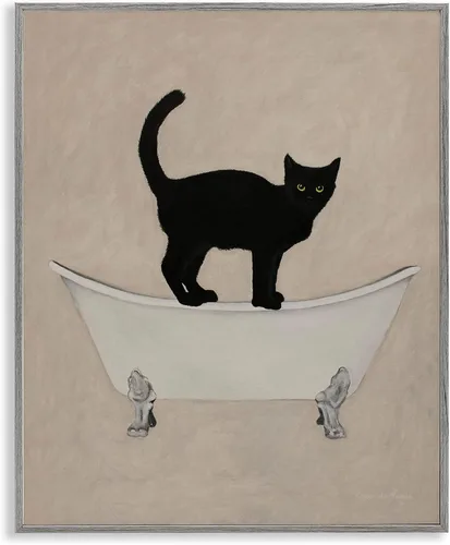 Vista 57 de Lindo conejo bebé en toallas de baño burbujas de jabón' Arte Giclée enmarcado