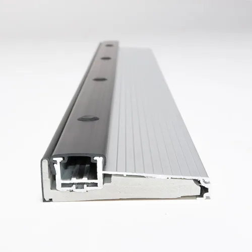 Vista 8 de Umbral de aluminio ajustable: ancho extra corto con tornillos ocultos, se adapta a cualquier altura, resistente para uso residencial y comercial