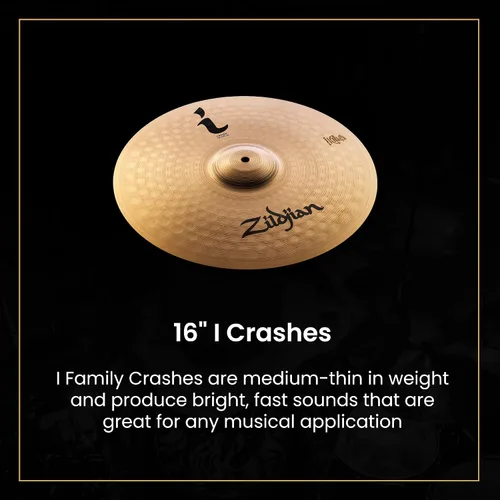Vista 4 de Zildjian ILHPRO I Pro Gig - Paquete de platillos con bolsa de platillo, baquetas y paño de pulido Austin Bazaar