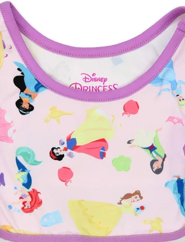 Vista 4 de Disney Vestido ultra suave de princesa para niñas pequeñas