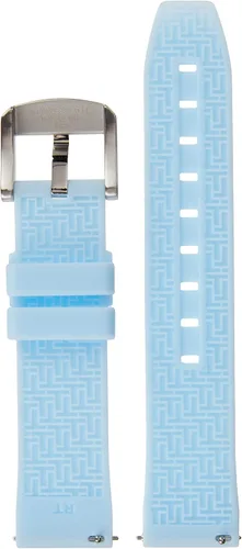 Vista 2 de Tissot Correa de reloj T852047450, Azul, Moderno