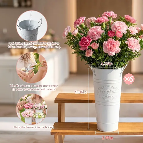 Vista 4 de DIY Bloom Bar Supplies Set, 47 Pcs Complete Flower Bar Supplies kit