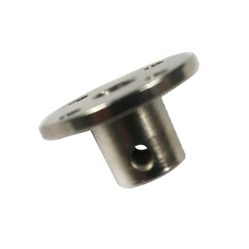 Vista 4 de 2 conectores de acoplamiento de brida de 0.236 in con acoplador modelo llave BRINGSMART 2pcs 6mm Flange Coupling Connector with Wrench Rigid Axis