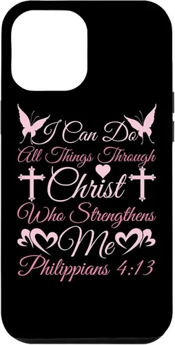 Vista 26 de Christian I Can Do All Things Through Christ Religious Case for iPhone 17