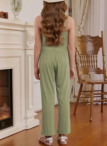 Vista 2 de blibean Peleles de verano para niñas adolescentes monos casuales talla 8-15 años
