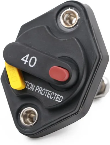 Vista 16 de E69 Interruptor de circuito de 10 A T3 con restablecimiento manual Mini de montaje en superficie IP66 Interruptor conmutable de 10 A