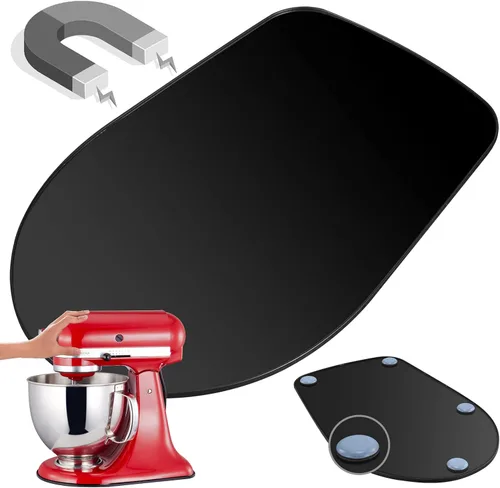 Vista 9 de Alfombrilla Deslizante de Metal para Batidora de Pie KitchenAid - Bandeja Deslizante para Electrodomésticos Mezcladora de Encimera Tabla Deslizante