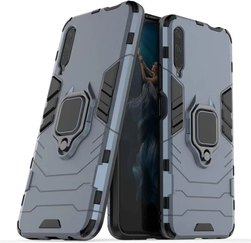 Vista 8 de LuluMain - Funda compatible con Huawei Y9S, Honor 9X, Honor9X Pro, soporte de anillo de metal a prueba de golpes