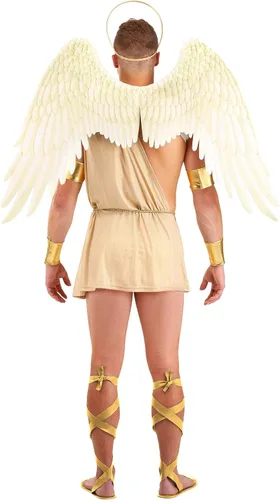 Vista 3 de Disfraz de ángel sexy para hombre