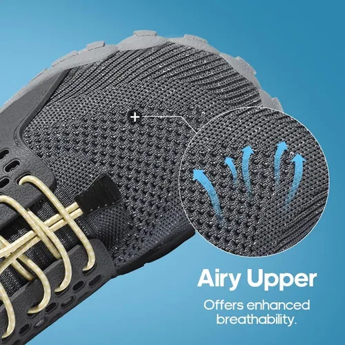 Vista 2 de NORTIV 8 Zapatos de agua para hombre, descalzos, atléticos, ligeros, deportivos, zapatos acuáticos, para natación, al aire libre, pesca, senderismo