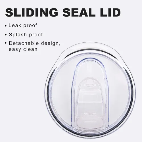Vista 2 de koodee Vaso térmico con popote de 12 oz delgado de acero inoxidable de doble pared al vacío para mujer, sin sudor (blanco)