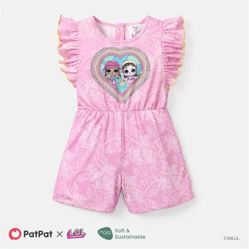 Vista 6 de L.O.L. Surprise! Mono sin mangas de una pieza para niña con estampado de muñeca de personaje