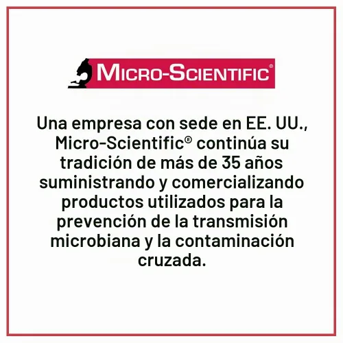 Vista 9 de Micro-Scientific Opti-Cide3 Paños desinfectantes, para limpiar superficies, para el cuidado de la salud.