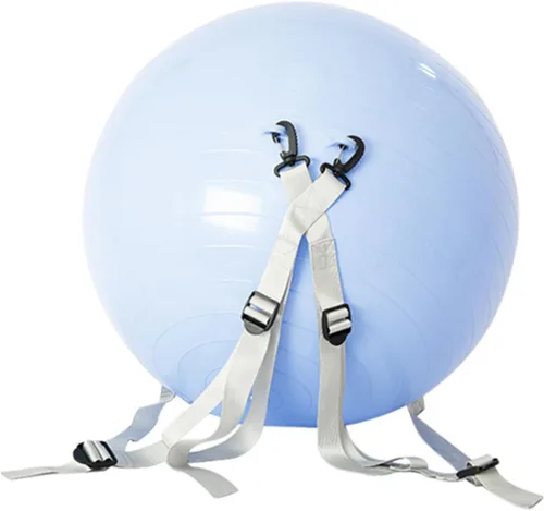 Vista 9 de Yoga Balances Ball with Training Belt Thickened Inflatable Explosionproof Exercise Training Equipment Thickened Inflatable Explosionproof Exercise