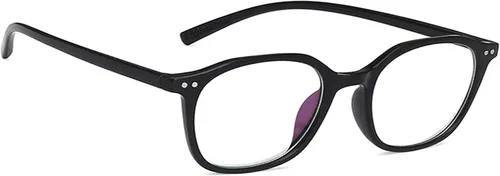 Vista 3 de HUIHUIKK Gafas de miopía miopía para uso diario para hombre y mujer Negro
