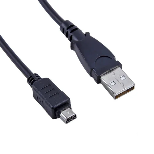 Vista 2 de MaxLLTo USB DC cargador+datos SYNC Cable para Olympus Cámara SP-720 UZ SP-820 uz