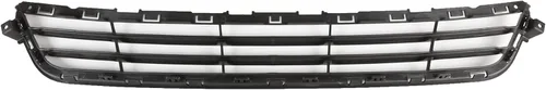 Vista 2 de Parrilla para parachoques delantero inferior, ajuste para Ford Fusion/Mondeo 2013-2016, estilo Mustang, color negro cromado